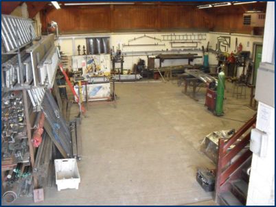 Dunninghams Workshop Interior